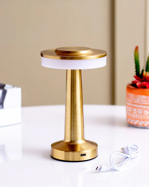Retro Bar Wireless Touch Table Lamp - Bronze