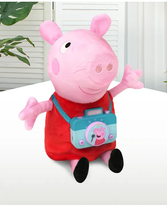 Playshifu Peppa Pig Soft Toy The Smart Storyteller with Singing & Talking Features - Pink
