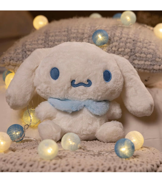 Cinnamoroll Soft Plush Toy β 28cm | Official Licensed Cute White Stuffed Animal for Kids & Girls | Super Soft Cuddly Character Doll | Ideal Gift for Birthday, Valentine & Room DΓ©cor
