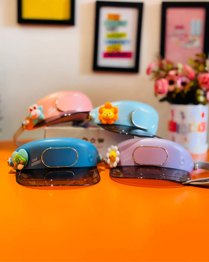Cool Summer Hat With Fan Rechargeable