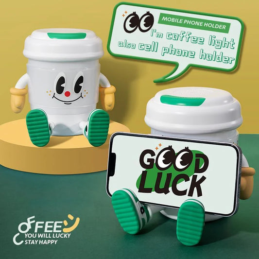 Coffee Cup Night Light Bluetooth Speaker! ☕️✨