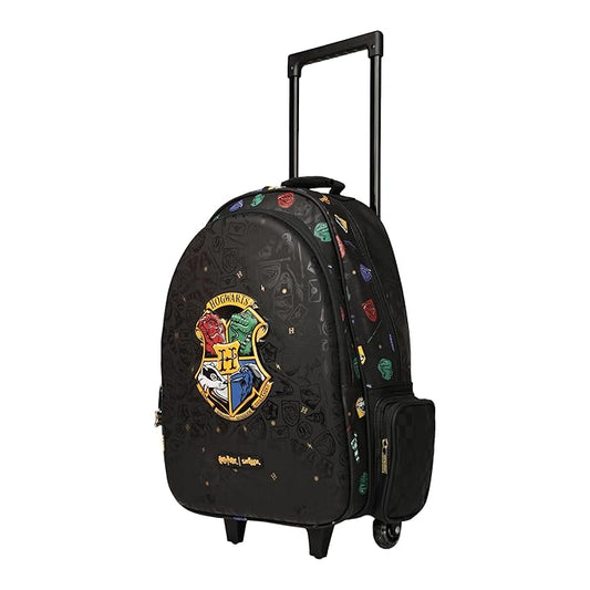 Smiggle 18 inches Trolley Backpack Harry Potter, Black, 3Y+