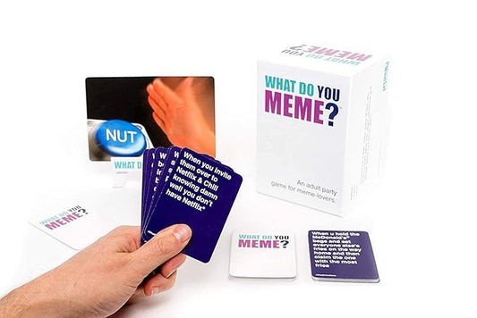 Buy What do you meme Adults Party Card Game (Ages: 17+, Players: 3-20, time: 30-90 min)