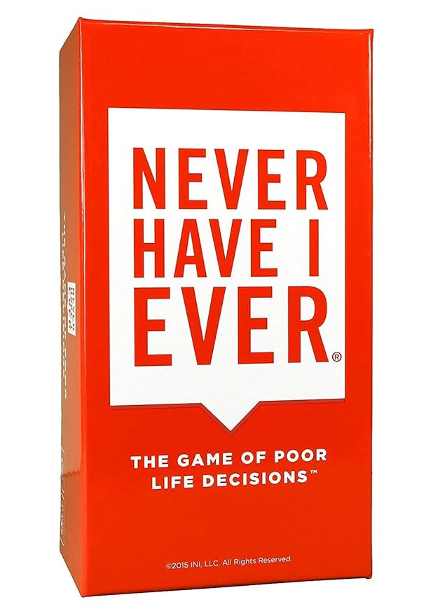 Buy Never Have I Ever Card Game for Adults, Family Party Game Ages-18+, Players 4-12+