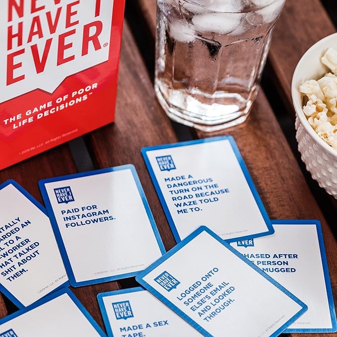 Buy Never Have I Ever Card Game for Adults, Family Party Game Ages-18+, Players 4-12+