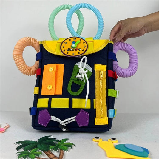 Buy Educational Activity Backpack for Kids – Early Learning Educational Bag
