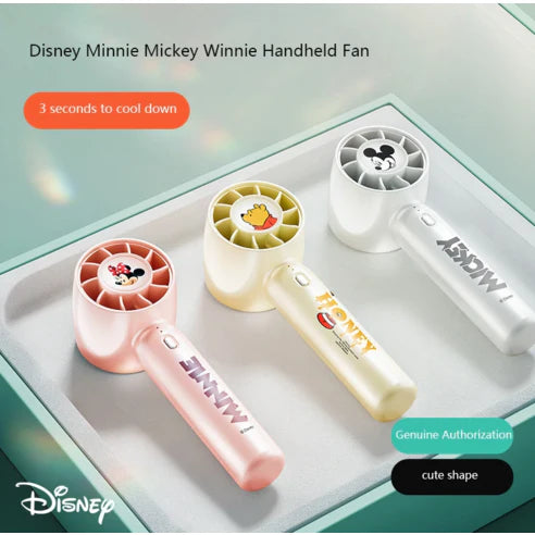 Disney’s Mini Rechargeable Fan | Trendy & Cute Gifts at Kawaii Kingdom
