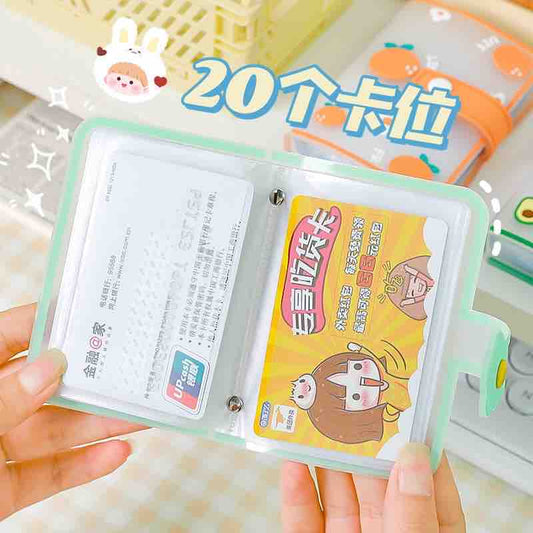 Pinterest-Style Card Wallet | Mini Photo Album | Aesthetic Pocket Organizer