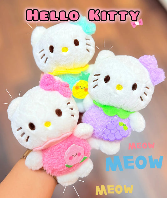 Hello Kitty Plushy Keychain