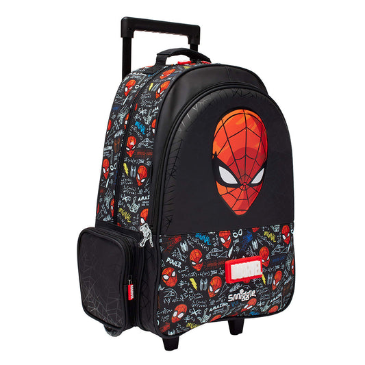 Spiderman Smiggle Trolley Backpack - 18” Premium Quality