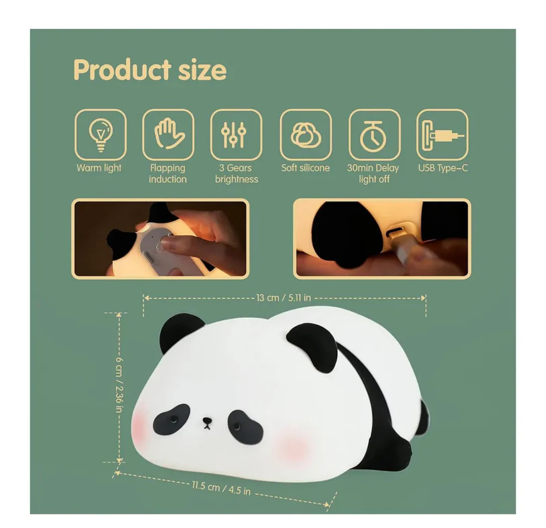 Buy Sleeping Panda touch lamp | Trendy & Cute Gifts at Kawaii Kingdom