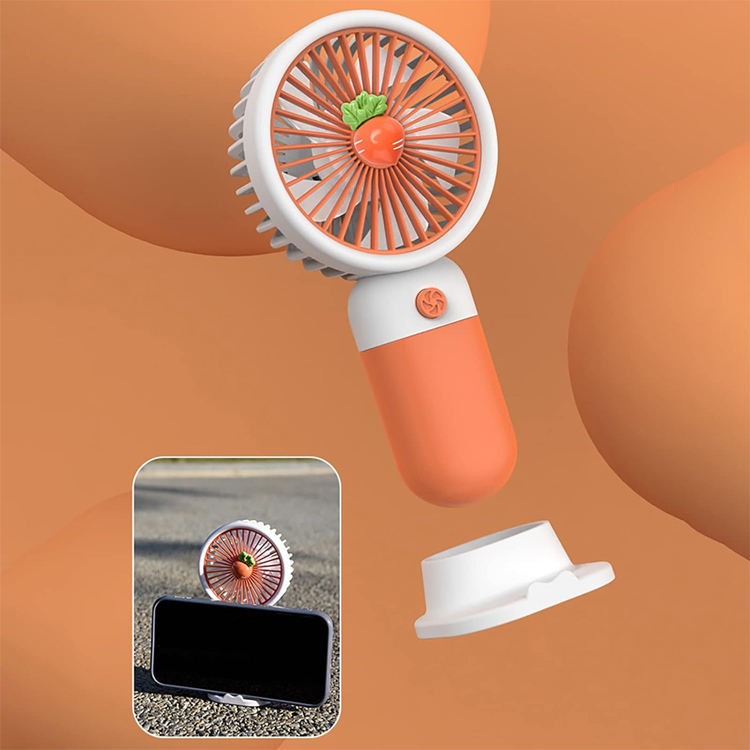 Fruit Mini Fan - Portable and Rechargeable