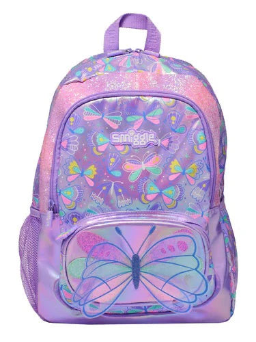 Smiggle - 17 inch Premium Butterfly Backpacks