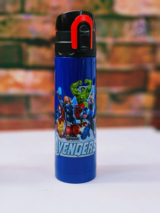 Cartoon style Insulated Chiller Water Bottle - 500mL