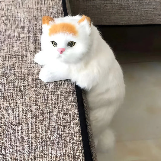 Simulation Hanging Cat Plush Toy - Cuteness Overload!