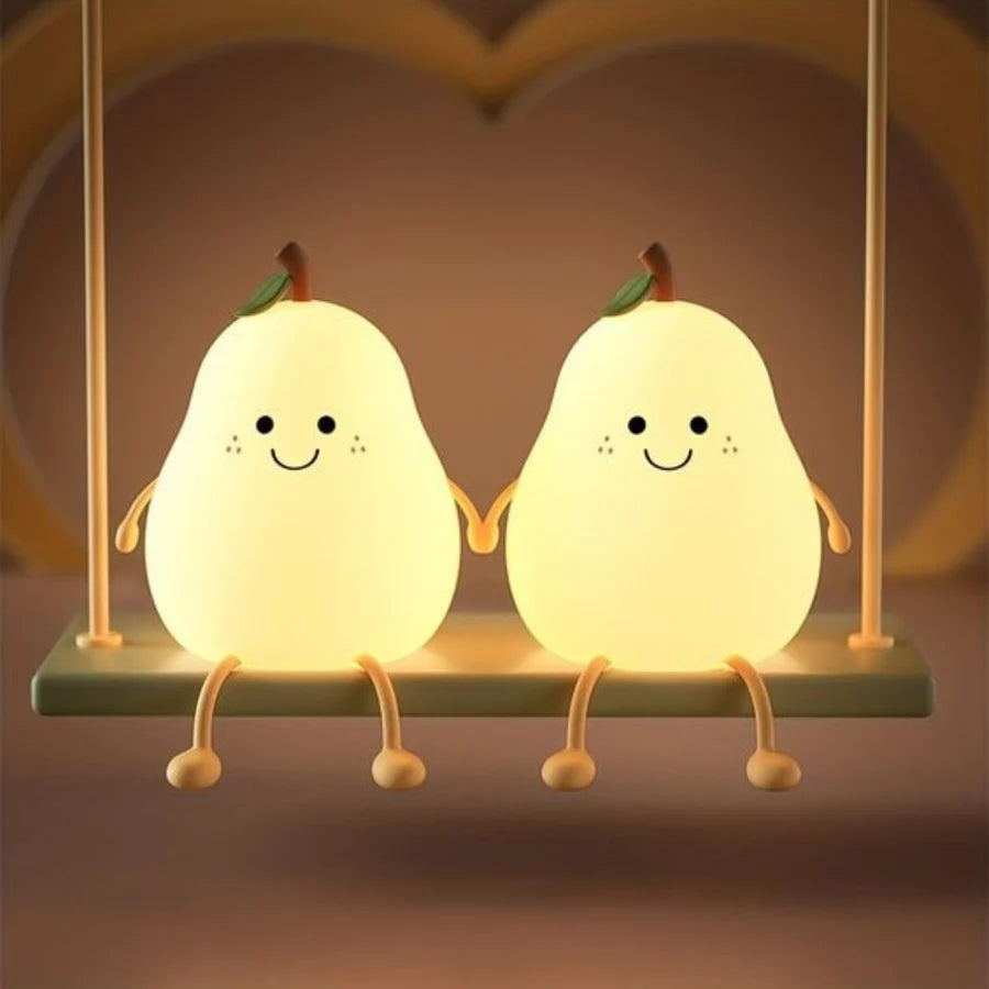 Pear Shaped Touch Night Lamp - Available at Kawaii Kingdom