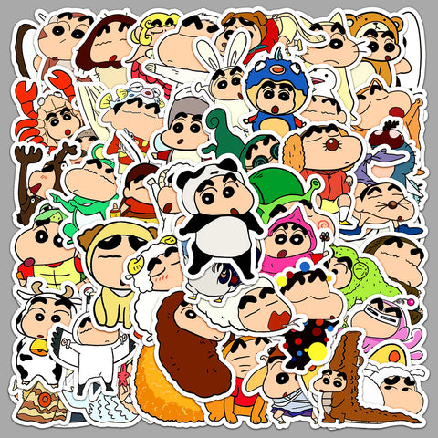 Shinchan Sticker (Set of 50 pcs)