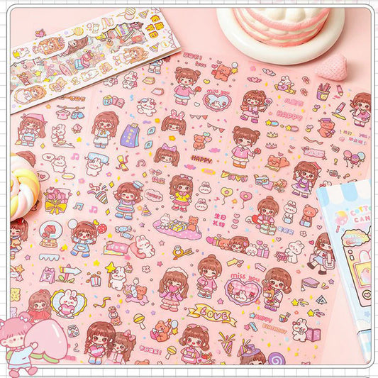 Kawaii Vibes Only! ✨ Cute Decorative Stickers Galore