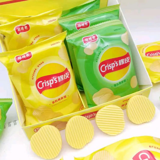 Crisps Potato Chip Eraser ( 1 pack ) | Trendy & Cute Gifts at Kawaii Kingdom