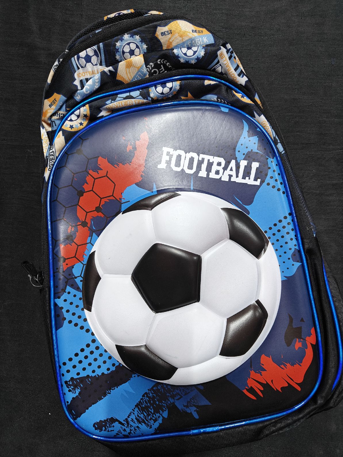 Football School Bag 20 Inches