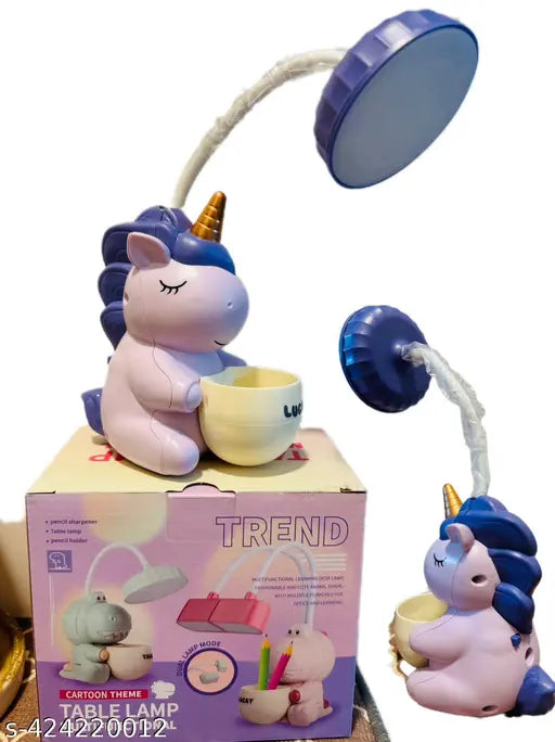 Buy Unicorn table lamp cum sharpener | Trendy & Cute Gifts at Kawaii Kingdom