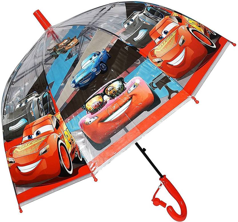 Buy Disney print big size U handle PVC Umbrella