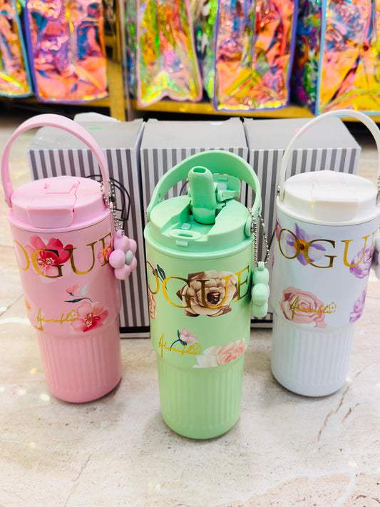 Vogue 700ml Steel Handle Sipper