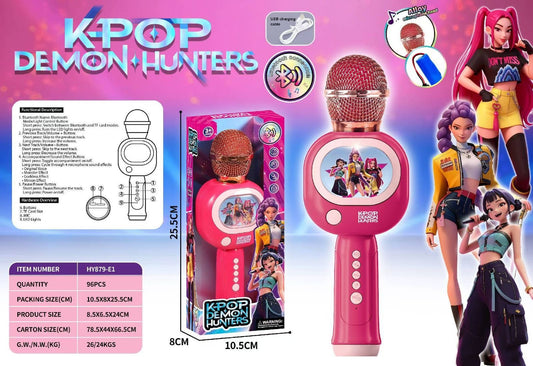 K-POP Demon Hunters Wireless Karaoke with Bluetooth Speaker