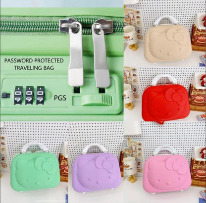 MINI KIDS LUGGAGE BAG WITH  LOCK & COMPARTMENT