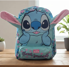 DISNEY STITCH 3D EARS BACKPACK 16 INCHES