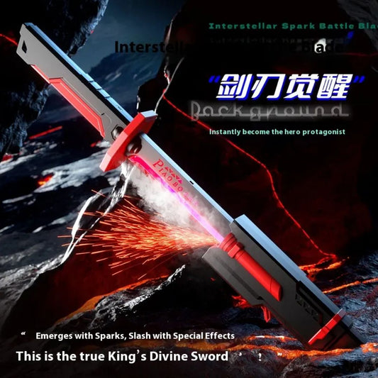 LED Spark & Smoke Sword katana