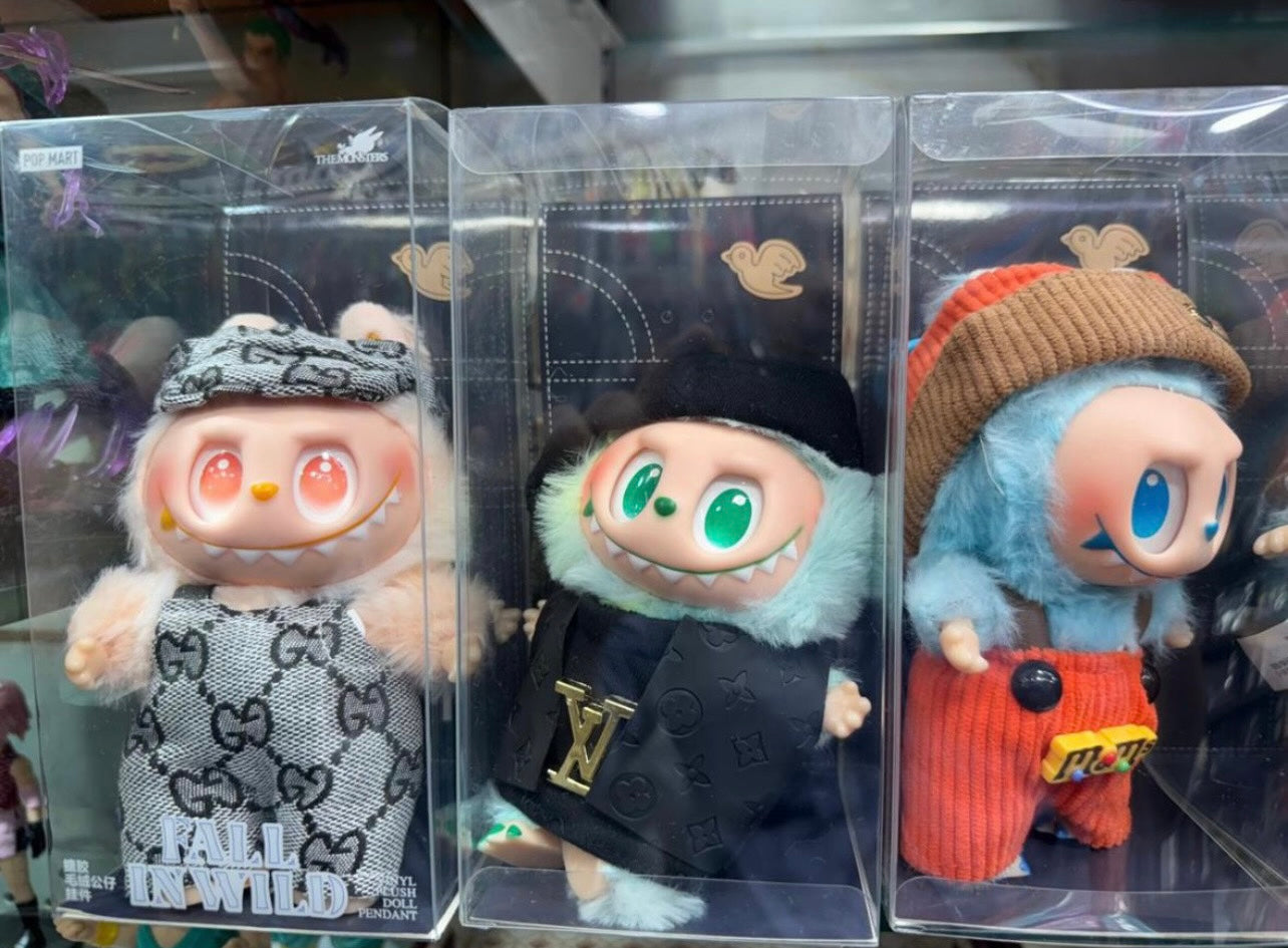 Labubu Premium Version – Fall in Wild Designer Plush (Premium Clothing Edition by Pop Mart)