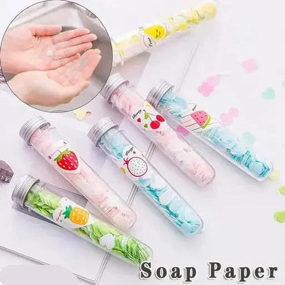 Disposable Mini Soap Paper Tube | Trendy & Cute Gifts at Kawaii Kingdom