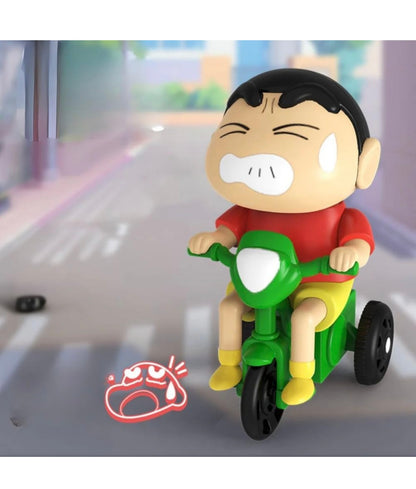 Shinchan on cycle - moving toy