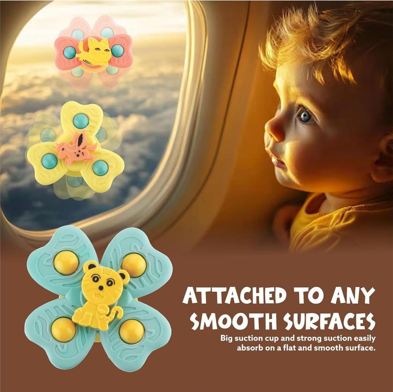Kids Vacuum Fancy Spinner (Set of 3 pcs)