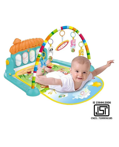 Multi Function Play Gym With Toy Bar - Multicolor