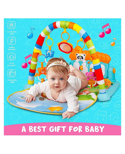 Multi Function Play Gym With Toy Bar - Multicolor