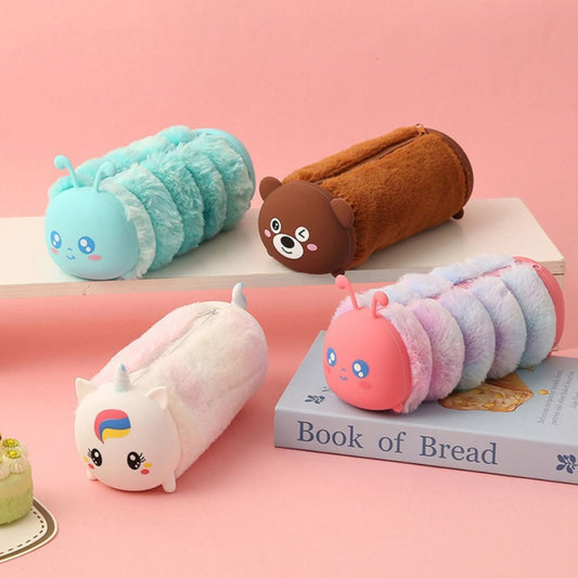 FURR FOLDABLE PENCIL POUCH | Trendy & Cute Gifts at Kawaii Kingdom