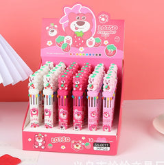 Buy Lotso theme multicolor pen - 10 Refills | Trendy & Cute Gifts at Kawaii Kingdom