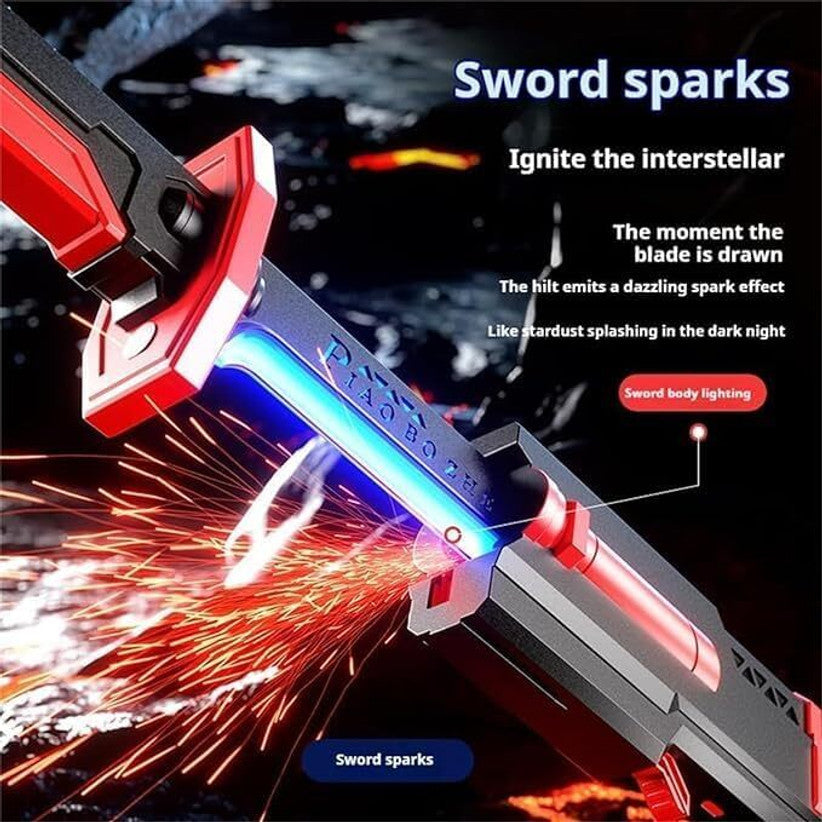 LED Spark & Smoke Sword katana