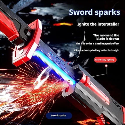 LED Spark & Smoke Sword katana