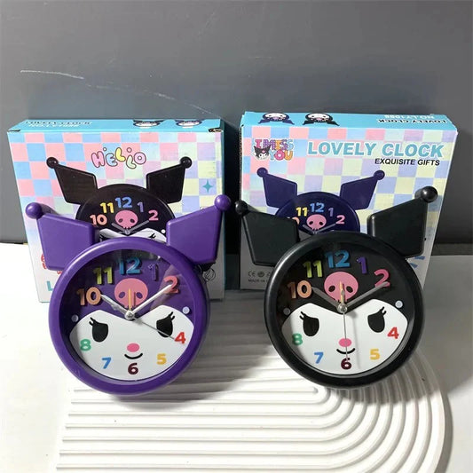 Buy Kuromi Table Clock | Trendy & Cute Gifts at Kawaii Kingdom