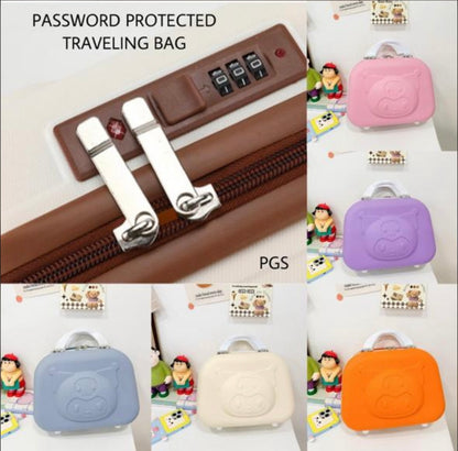 MINI KIDS LUGGAGE BAG WITH  LOCK & COMPARTMENT