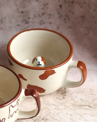 Pinteresty Cute Dog Inside Mug