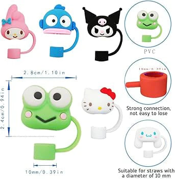 Buy Straw Toppers - Stanley | Stylist | Silicone | Trendy & Cute Gifts at Kawaii Kingdom