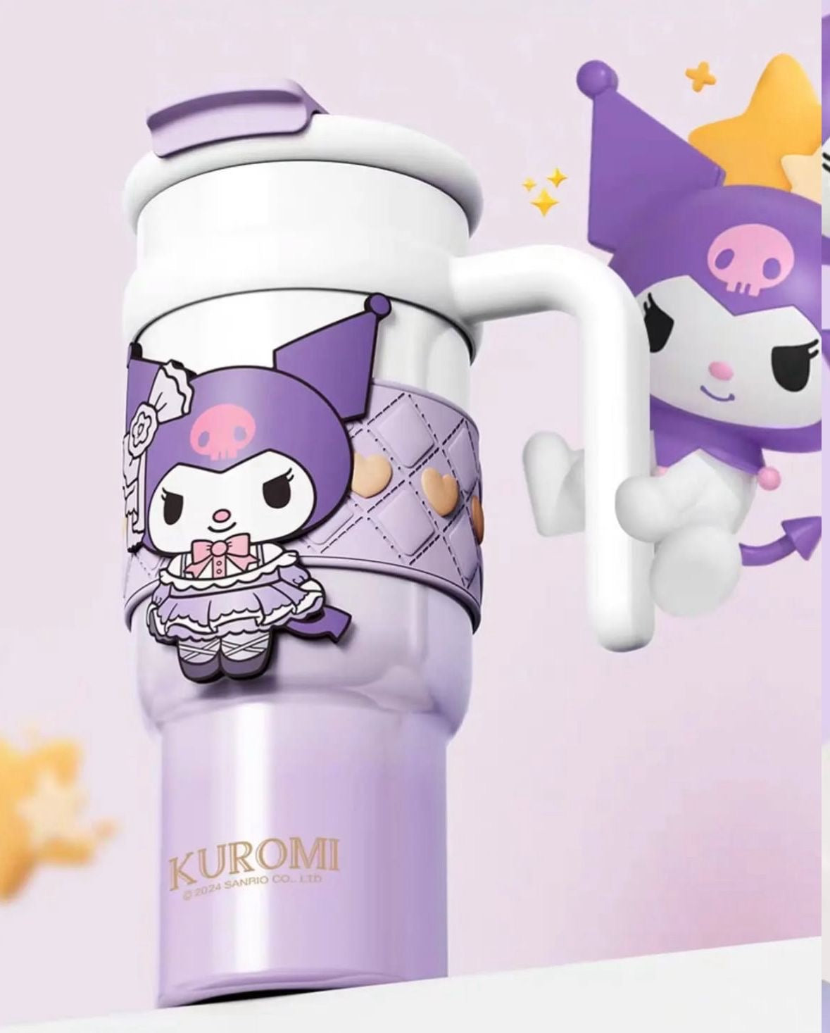 Sanrio 900ml Insulated Tumbler – Hello Kitty, Kuromi & Cinnamoroll