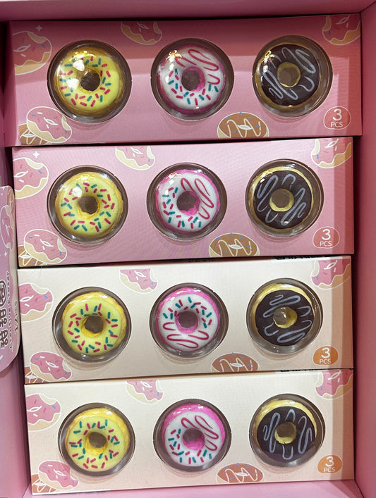 Donut Eraser ( Pack of 3 )
