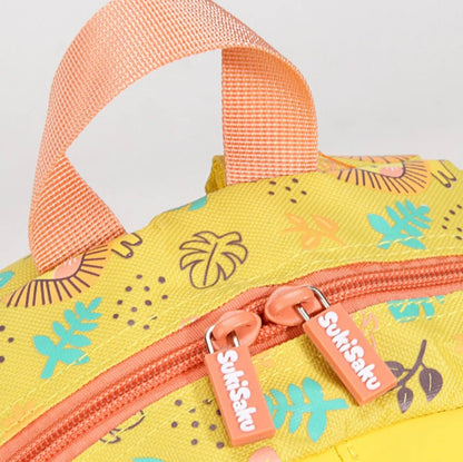 ANIMAL DESIGN BACKPACK WITH FRONT POCKET FOR KIDS - 10 INCHES