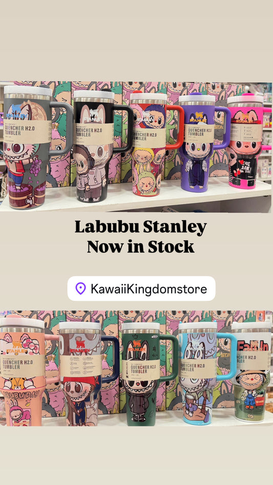 Stanley Quencher 1.18L – Limited Labubu Edition | Trendy & Durable Tumbler