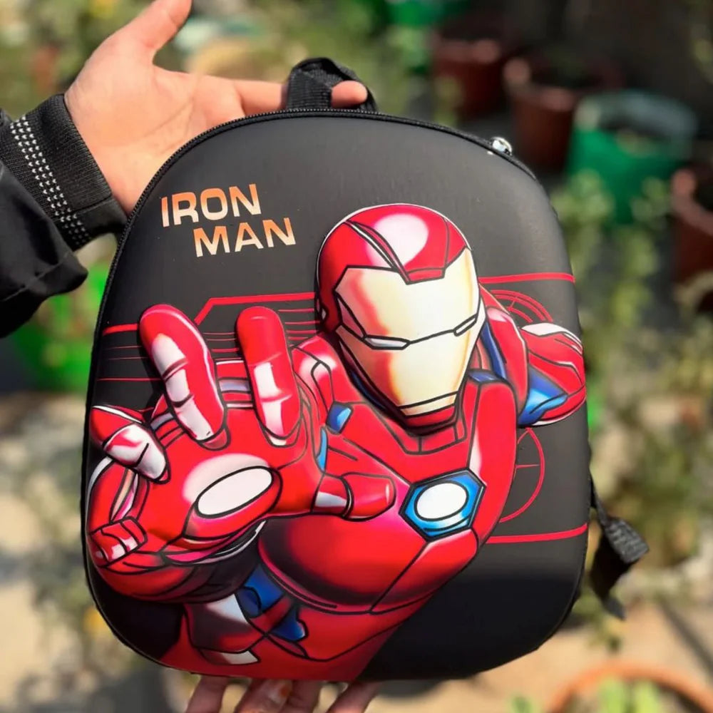 3D Superhero Backpack for Kids
